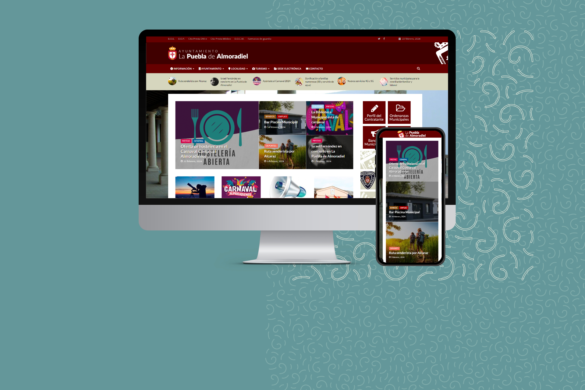 Web Ayuntamiento La Puebla de Almoradiel