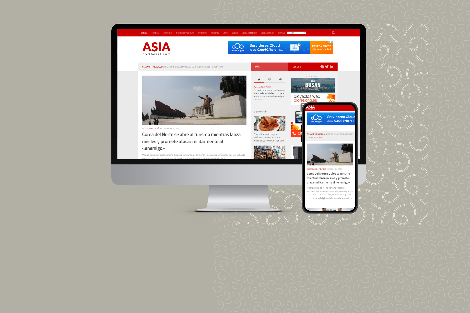 Web periódico digital Asianortheast.com