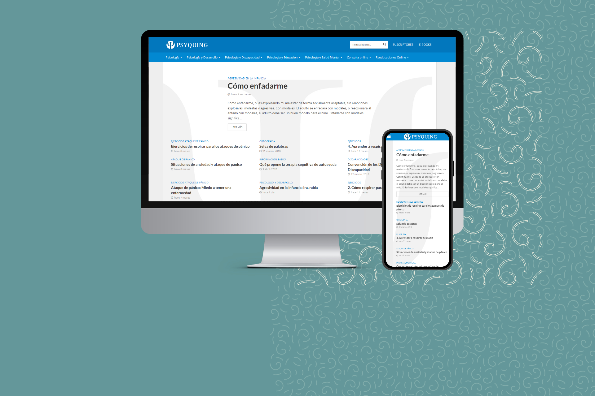 Portal Web de psicología Psyquing